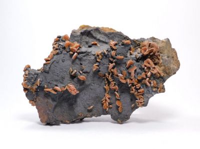 Vanadinit, goethit - Taouz Caїdat, Maroko